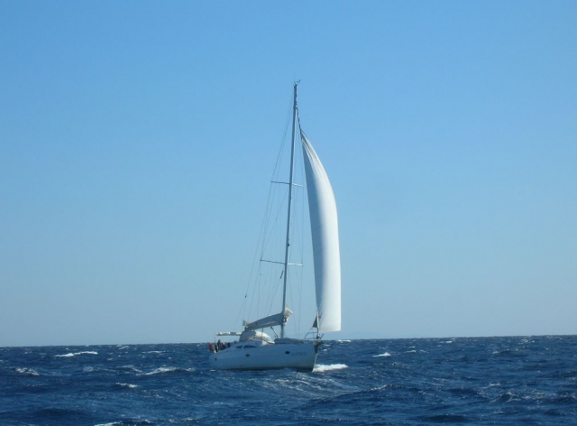  Empujado por el viento 